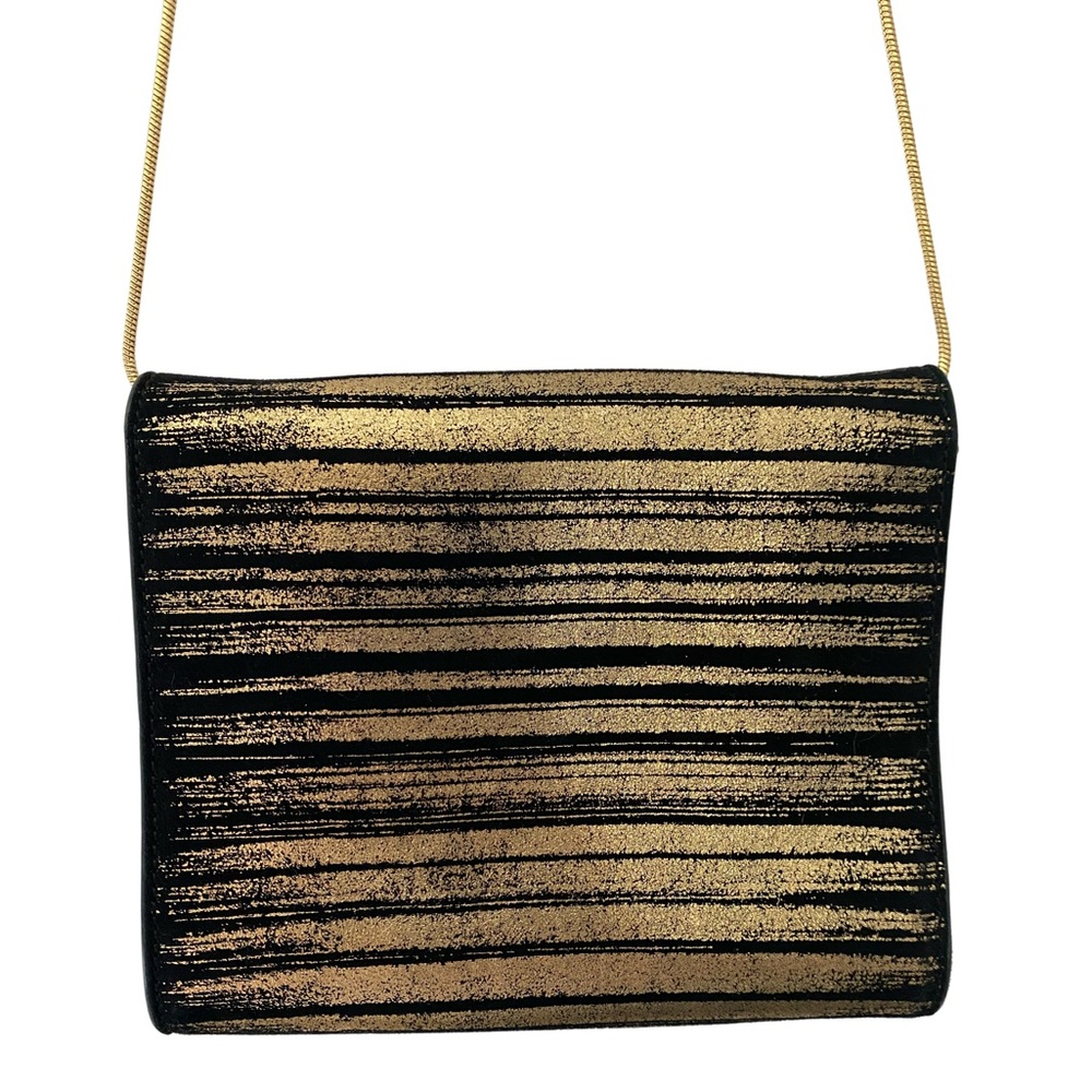 Vince Camuto - Black and Gold Wallet on Chain - Picture 2 of 4